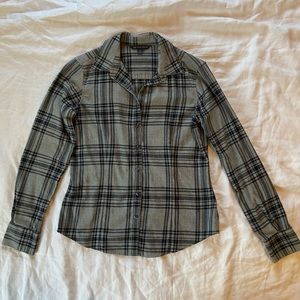 Brooks Brothers Flannel Button Down Shirt, Sz 4